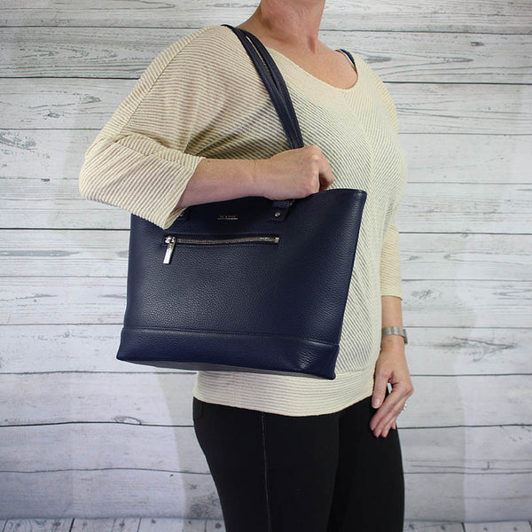 Madison Tote Small (Navy)